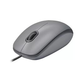 Mouse Logitech M110 Silent Com Fio Cinza
