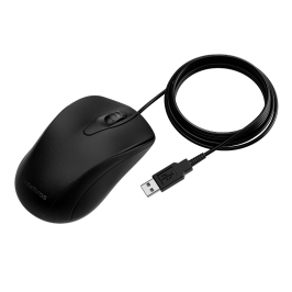 Mouse Intelbras MCI 10 com Fio Preto