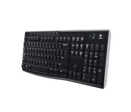 Teclado Sem Fio Logitech K270 Preto e Prata